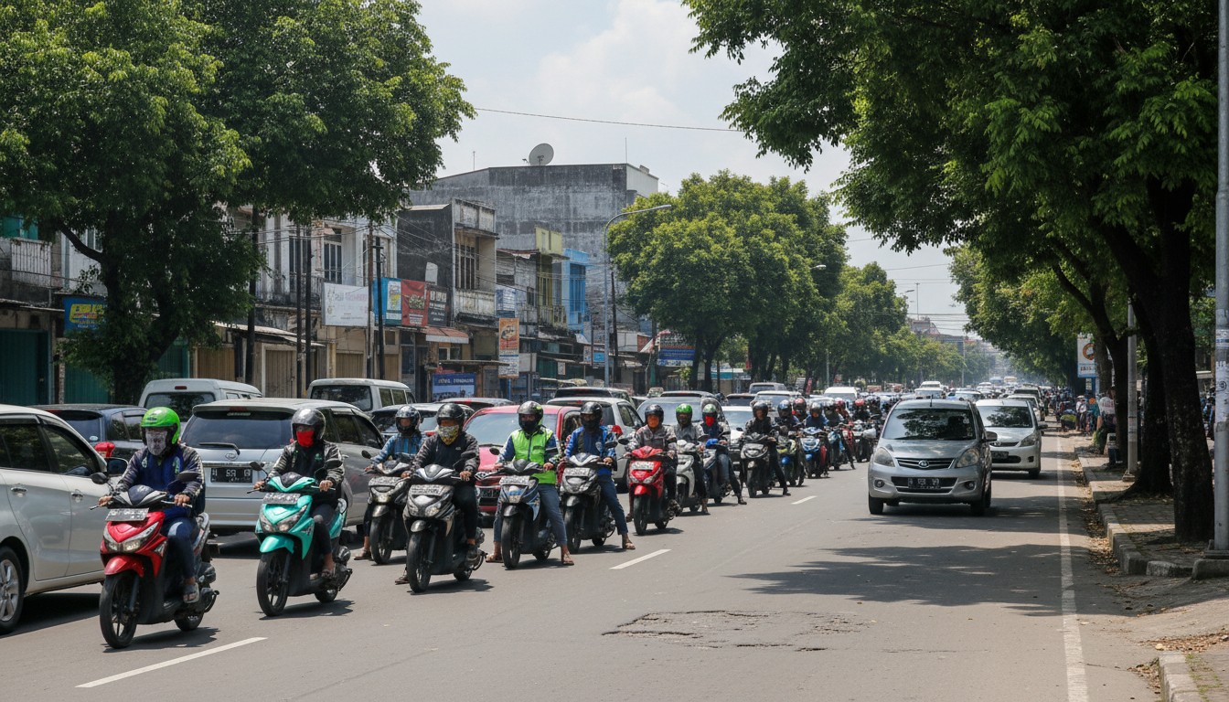 Antrean BBM Manado Mengular, Pemobil Bawa Bekal & Ojol Mengeluh