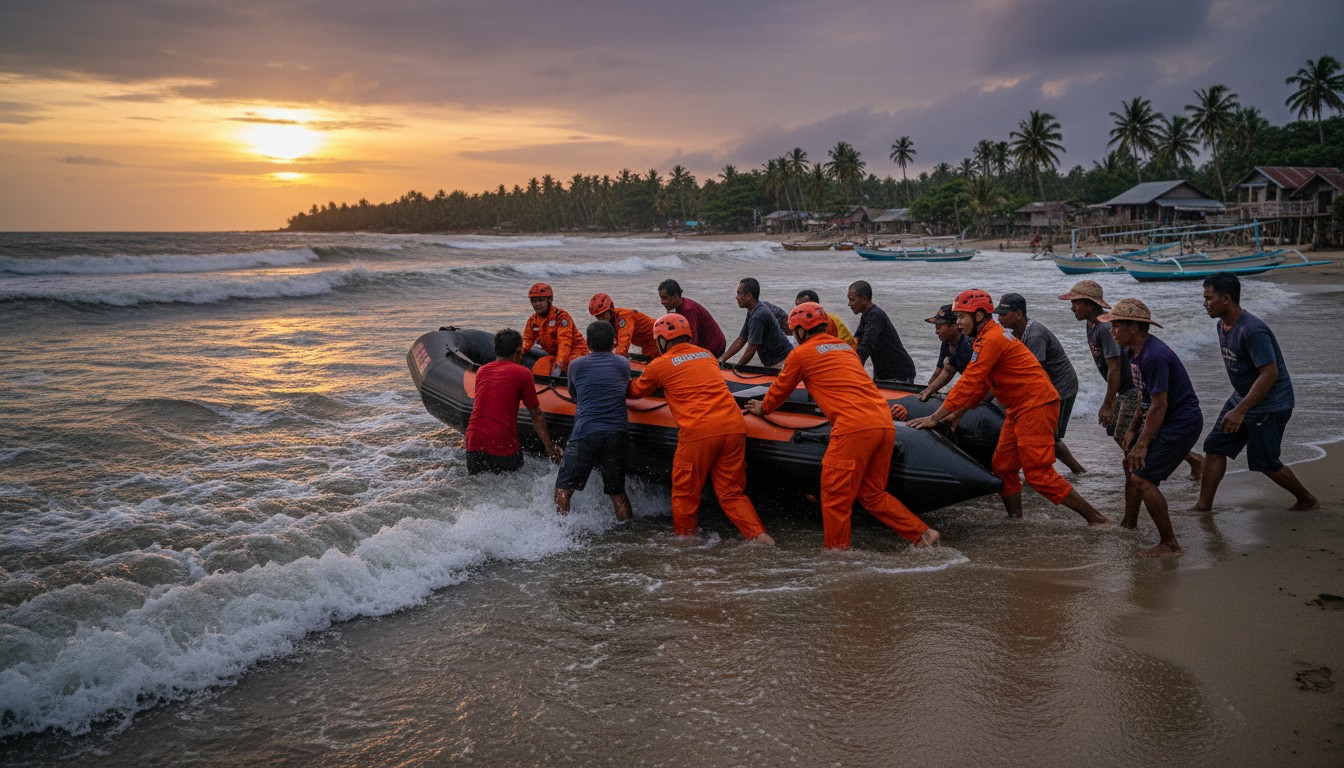 Dua Remaja Tewas Terseret Ombak di Pantai Tuturuga Minahasa