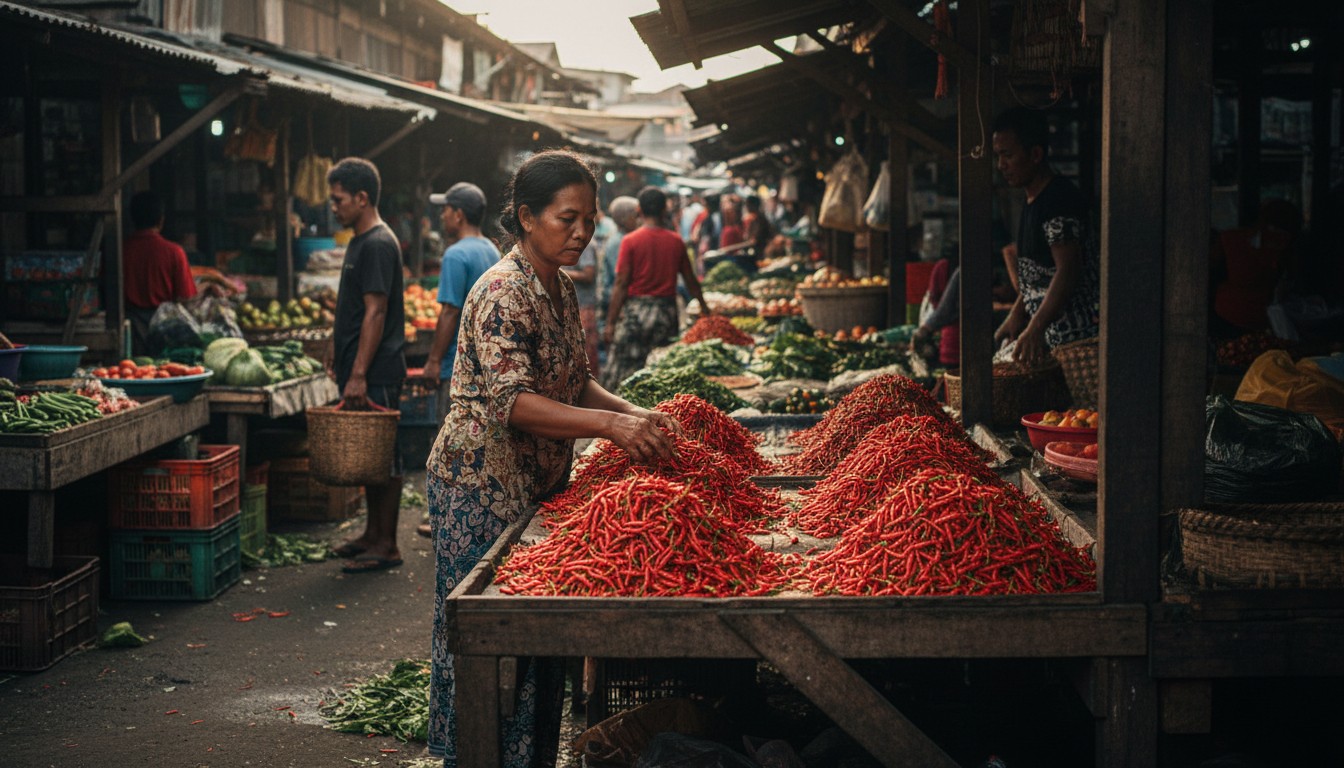 Harga Rica di Pasar Bersehati Manado Tembus Rp100 Ribu/Kg