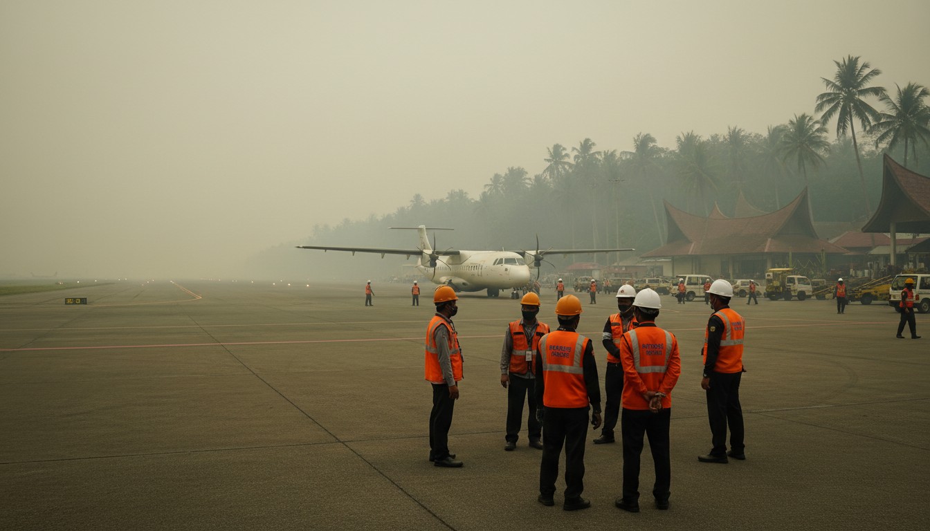 Kabut Asap Karhutla Makin Parah, 147 Penerbangan Terdampak