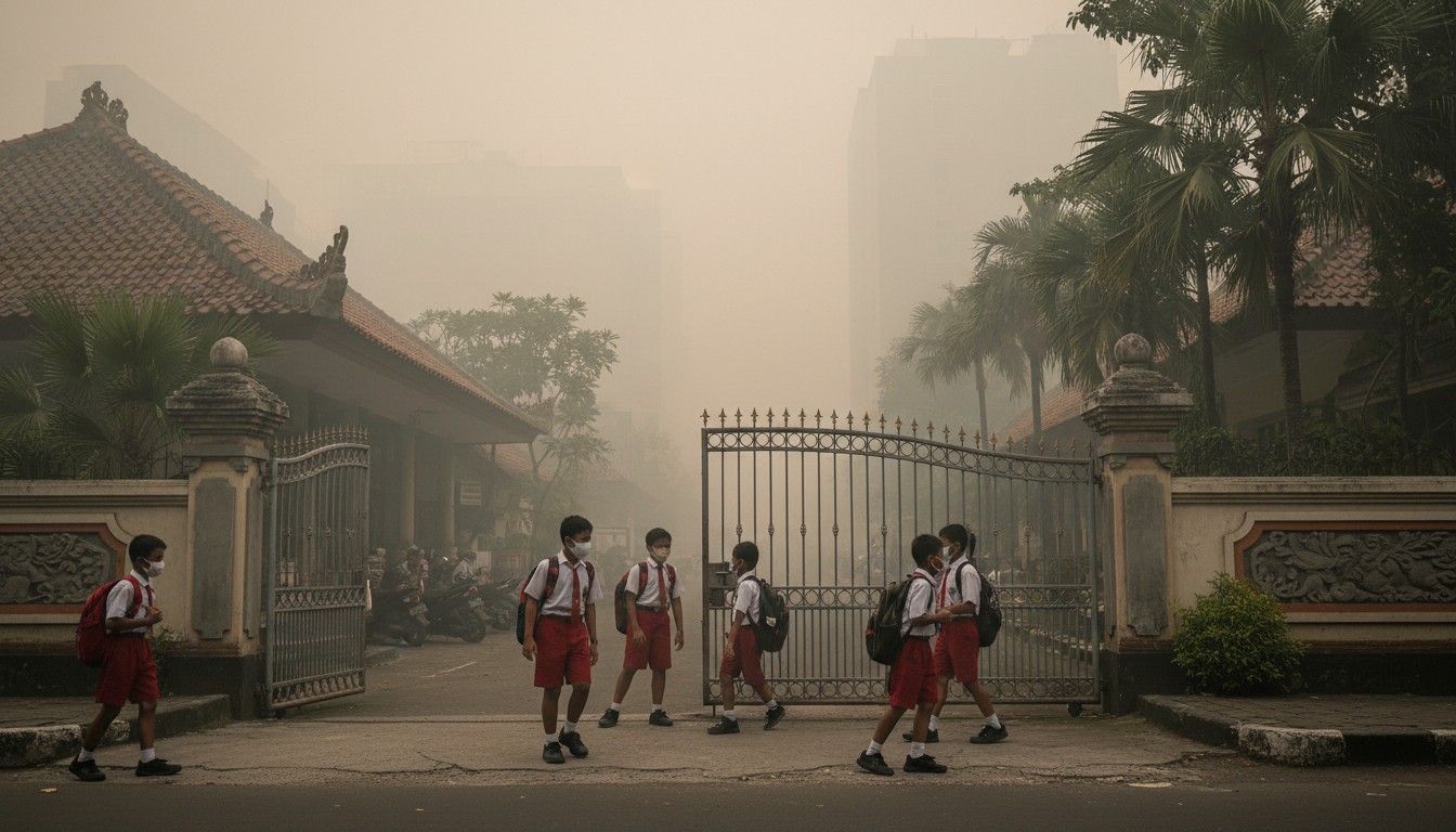 Kabut Asap Karhutla: Malaysia Tutup Sekolah, Singapura Darurat Polusi