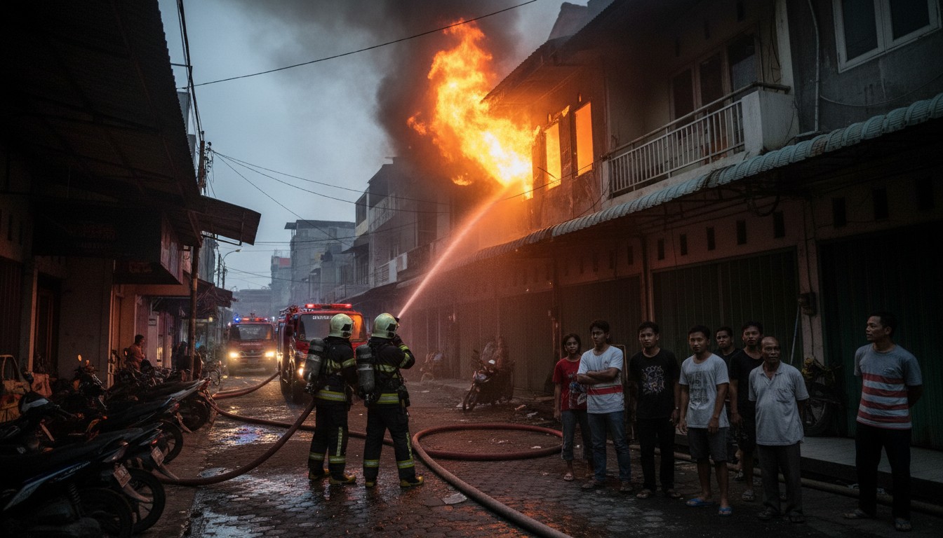 Kebakaran di Tebet Dini Hari, Empat Orang Tewas Termasuk Satu Keluarga