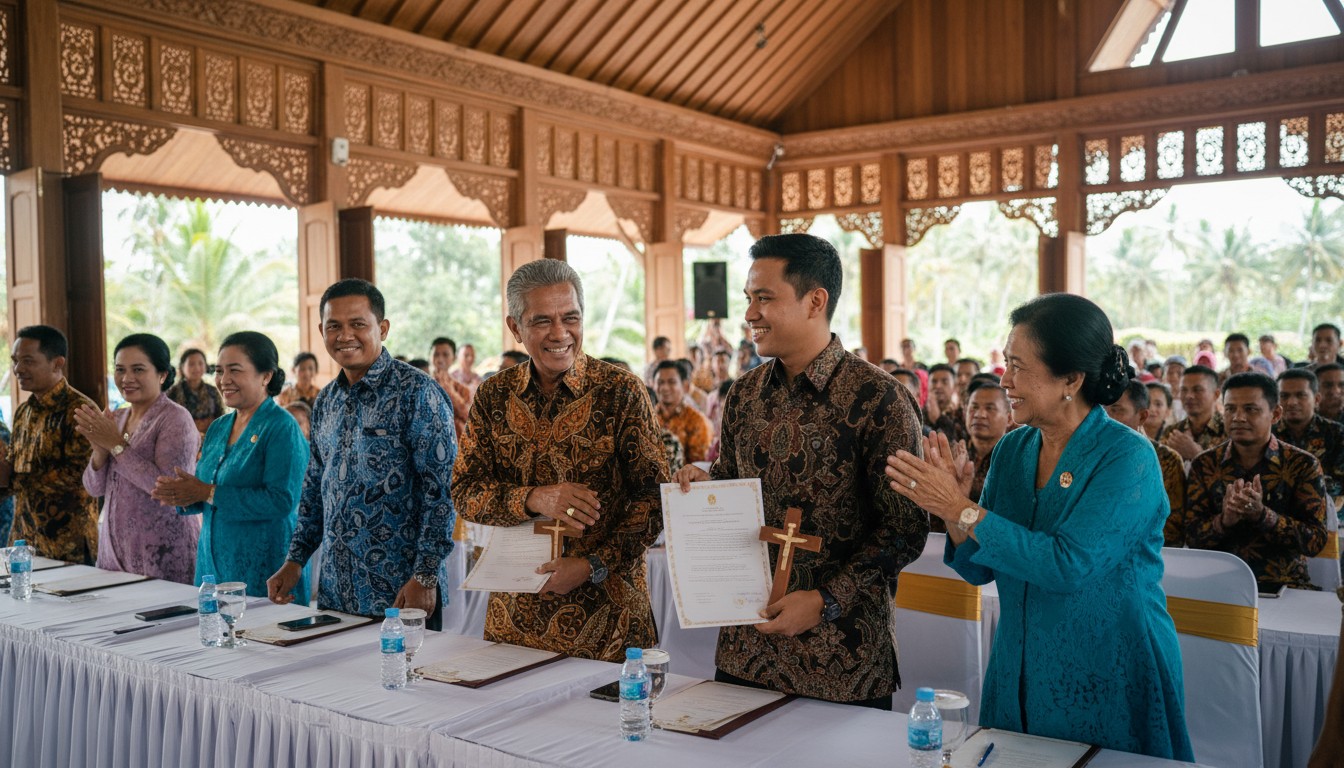 Rio dan Olly Dondokambey Terpilih Pelsus GMIM Rut Suwaan Minut