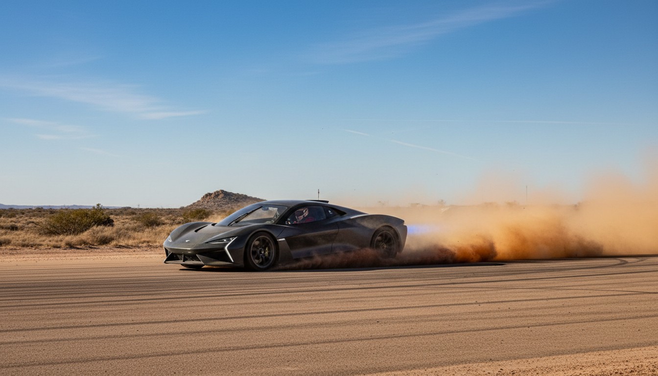 Tesla Roadster 'Terbang' Viral: Ini Teknologi di Baliknya