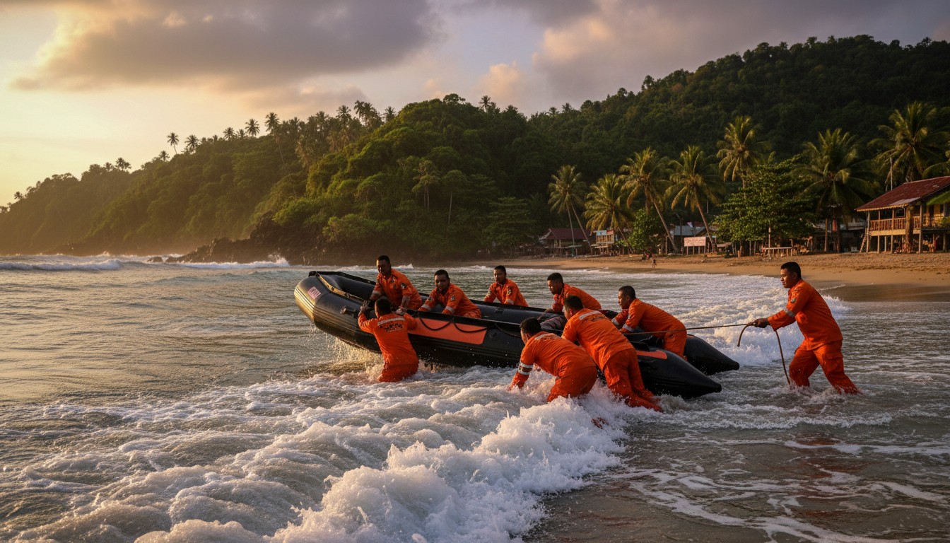 Tiga Remaja Tewas Terseret Ombak di Pantai Tuturuga Minahasa